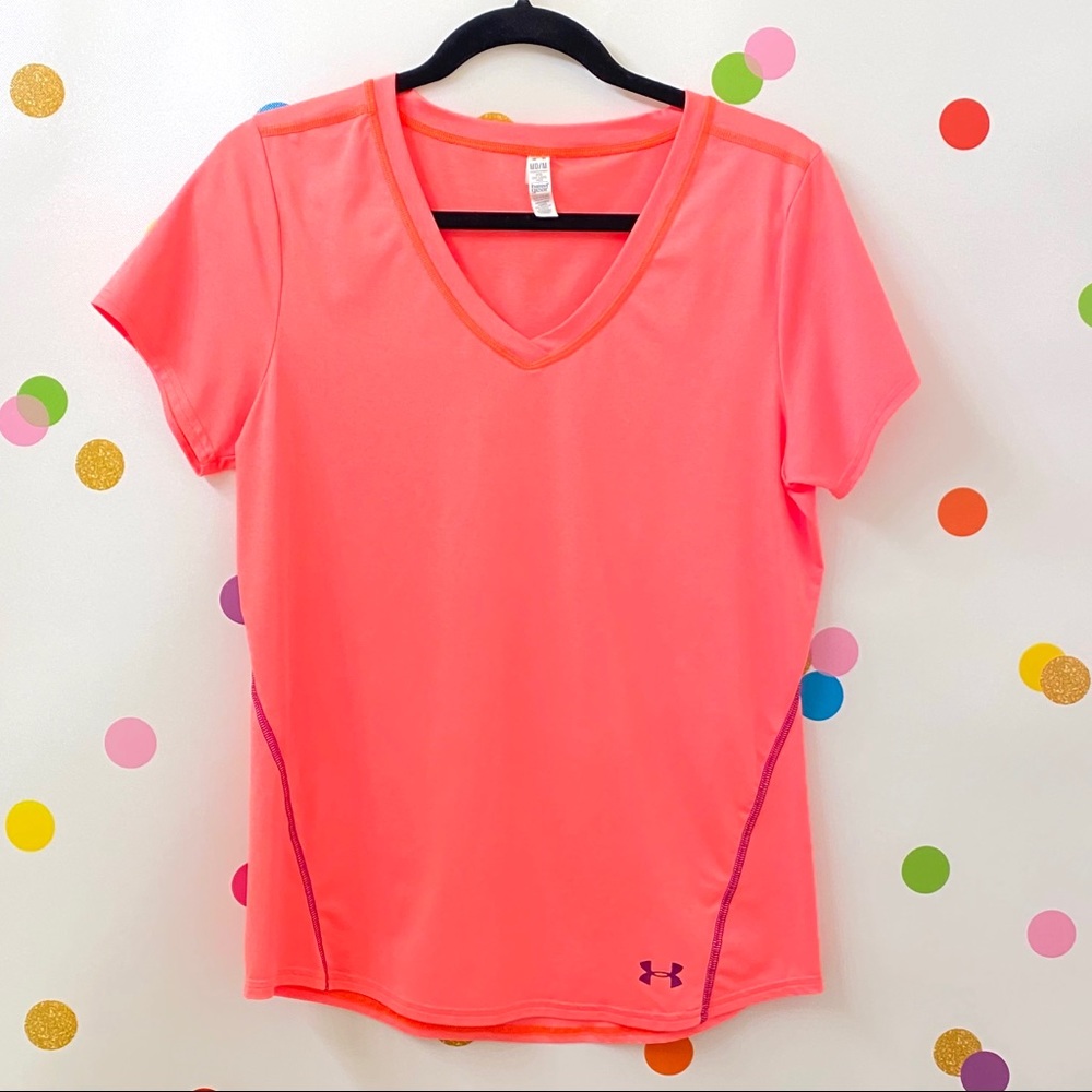 Under Armour Fitted Heat Gear Short Sleeve